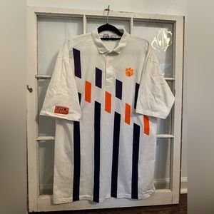 041: Vintage Clemson polo